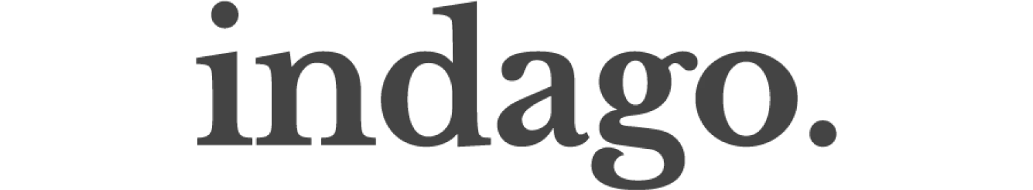Logo de Indago, unidad de investigación de mercado de TAC Digital